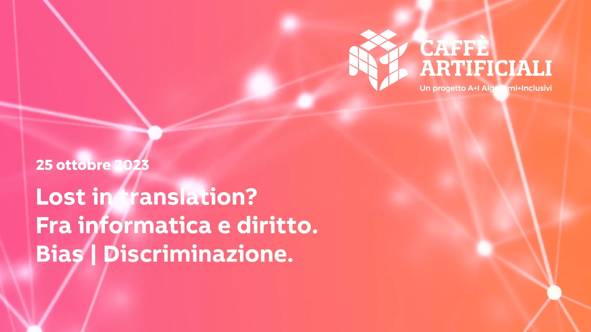 25 OTTOBRE 2023
